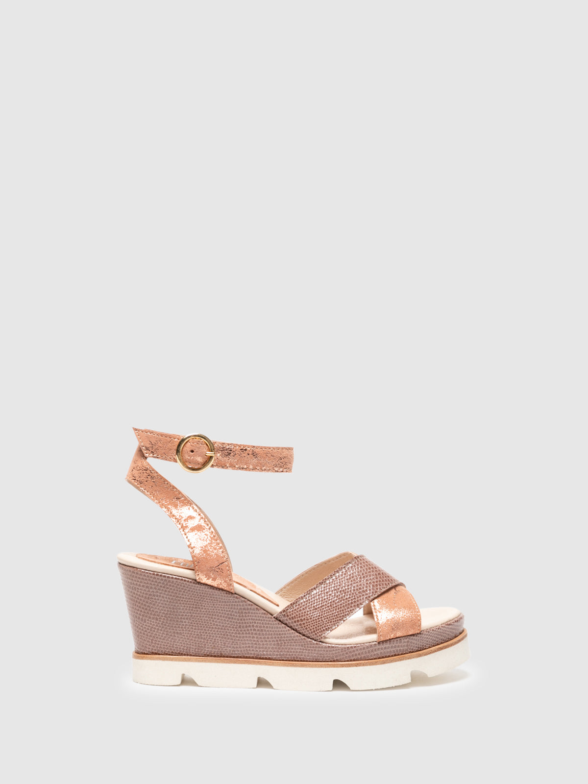 Foreva Pink Wedge Sandals
